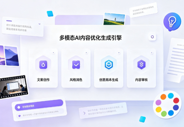 秦淮区AI智能内容优化创新 多模态生成技术丰富数字内容创作生态