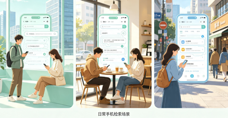 秦淮区普通人日常手机使用场景拆解：GEO 与 AI 优化如何改变信息检索体验