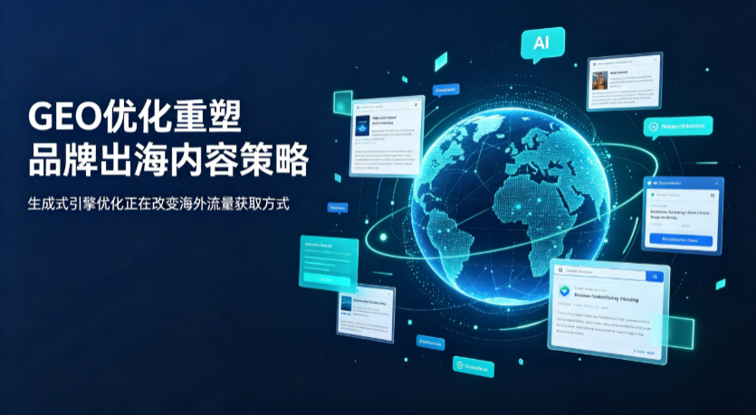 秦淮区AI 时代 GEO 兴起，品牌出海内容策略迎来重大调整